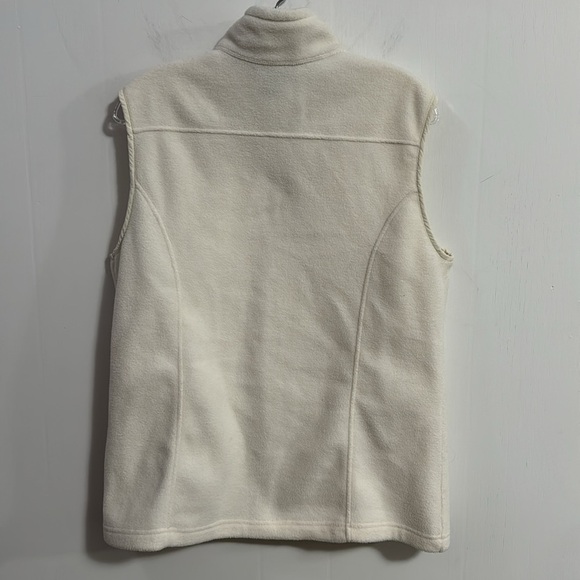 Eddie Bauer Fleece Vest Women’s Large white, very good condition - Picture 5 of 6